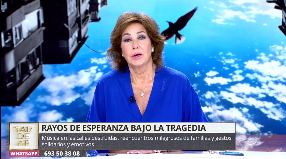 ana rosa quintana habla de las secuelas de cubrir la dana de valencia