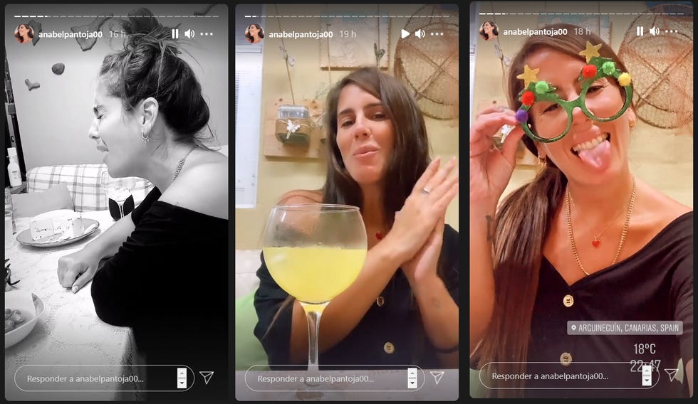 anabel pantoja divirtiéndose