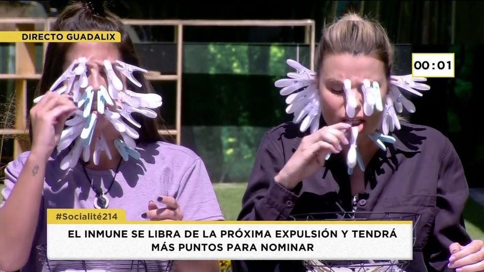 Anabel Pantoja, Sálvame, Sálvame Okupa, Anabel gana la primera prueba de 'Sálvame Okupa', Anabel gana la prueba de inmunidad , Anabel Pantoja pisa fuerte en 'Sálvame Okupa', Anabel se convierte en la primera inmune