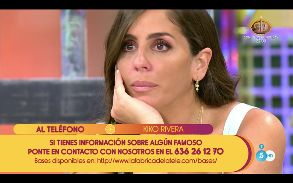 anabel pantoja llora por no ir a la comunión de su sobrino