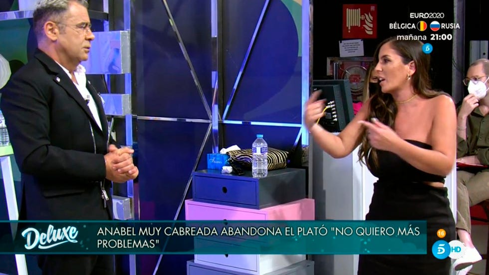 kiko rivera y anabel pantoja, tenso cara a cara en 'viernes deluxe'