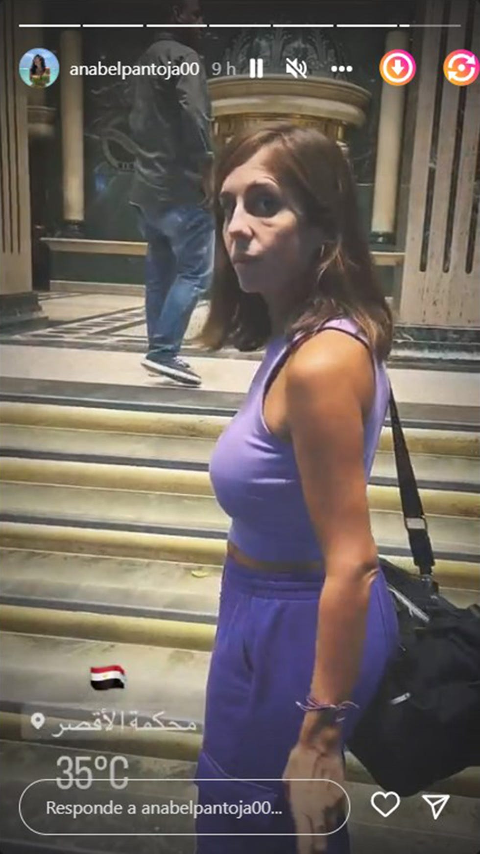 anabel pantoja en egipto