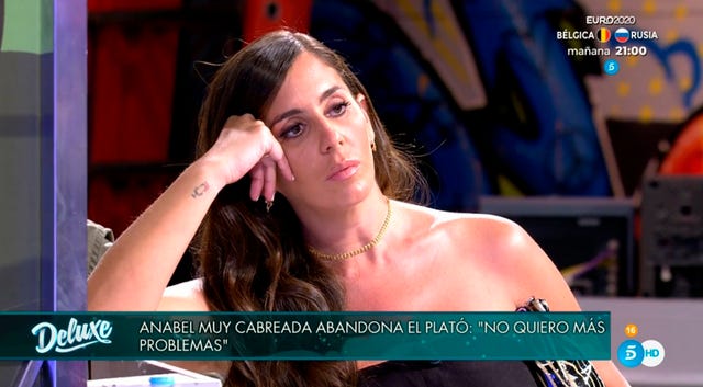 kiko rivera y anabel pantoja, tenso cara a cara en 'viernes deluxe'
