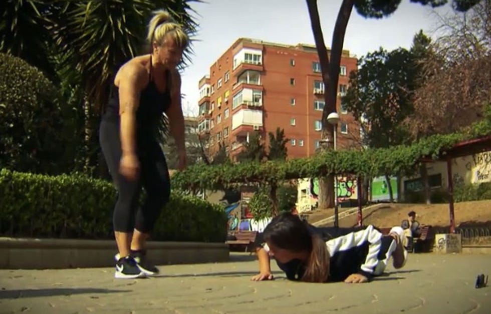 La sobrina de Isabel Pantoja ha comenzado su reto en 'Sálvame'. Tiene que perder 8 kilos y para ello someterá a una estricta dieta y a una dura rutina de ejercicios.