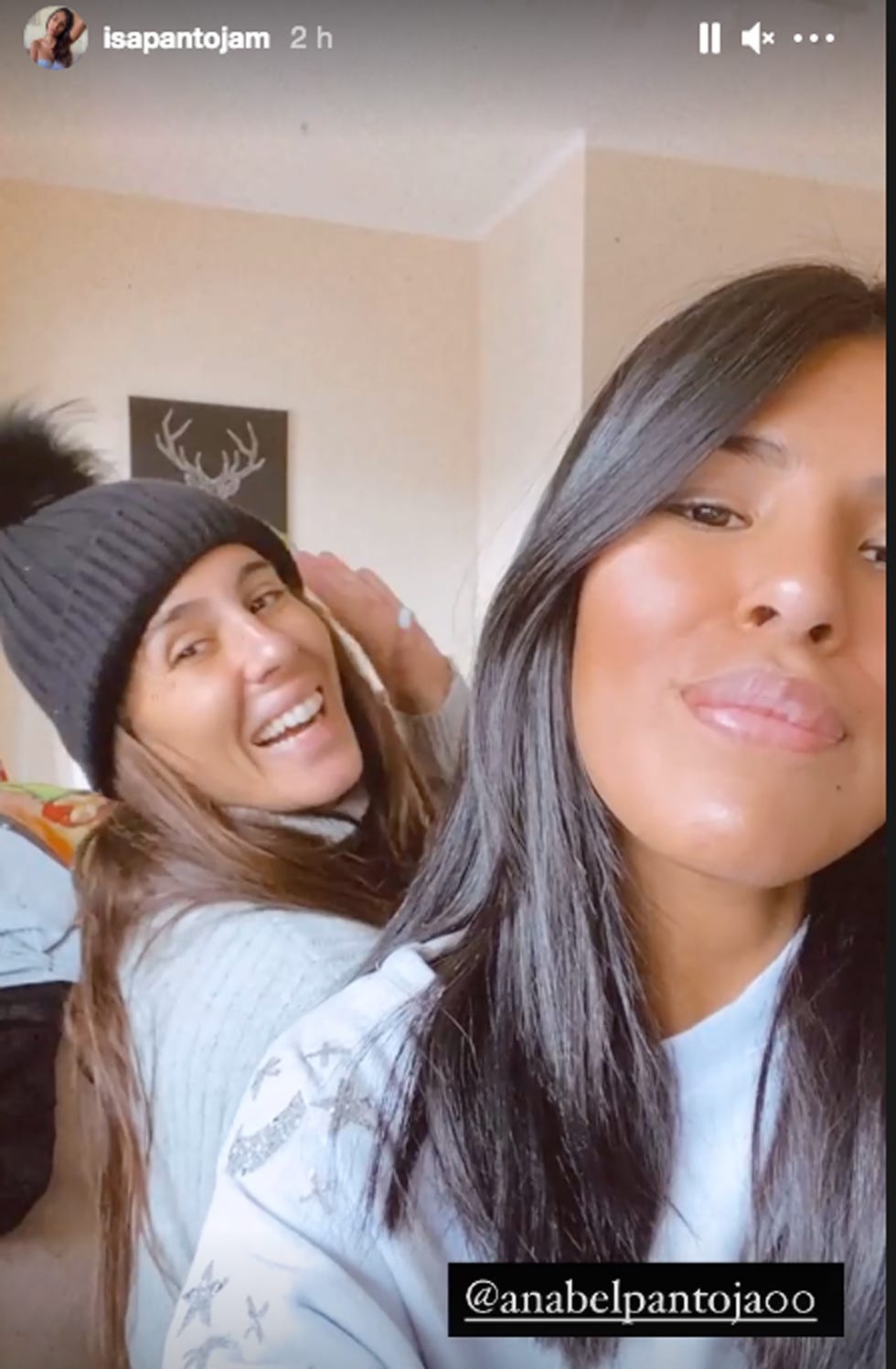 anabel y su reencuentro con isa pantoja