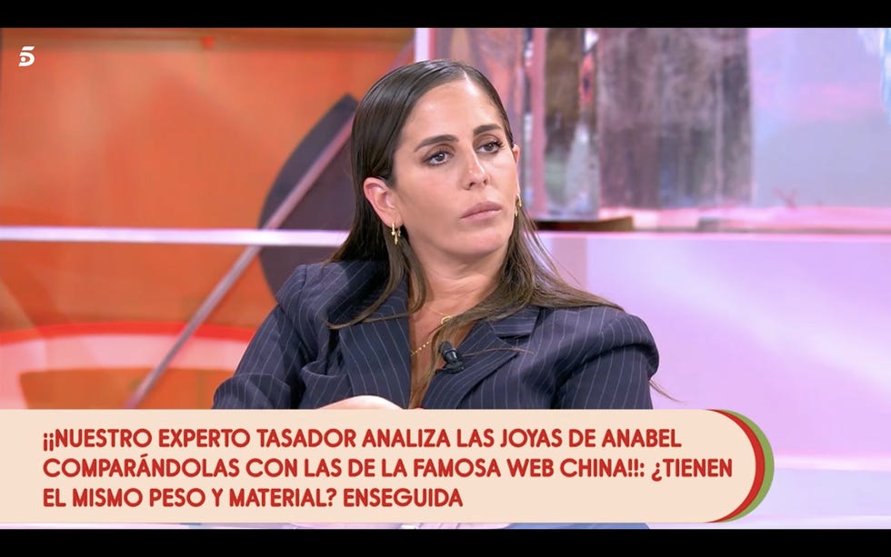anabel pantoja, de nuevo discute con el programa