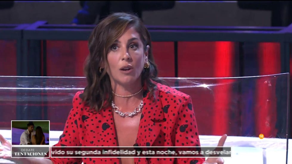 anabel pantoja se estrena por sorpresa como colaboradora de 'la isla de las tentaciones'