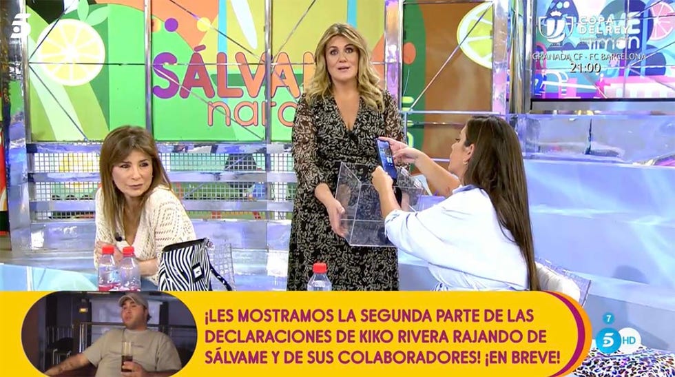 carlota corredera le pide el teléfono a anabel