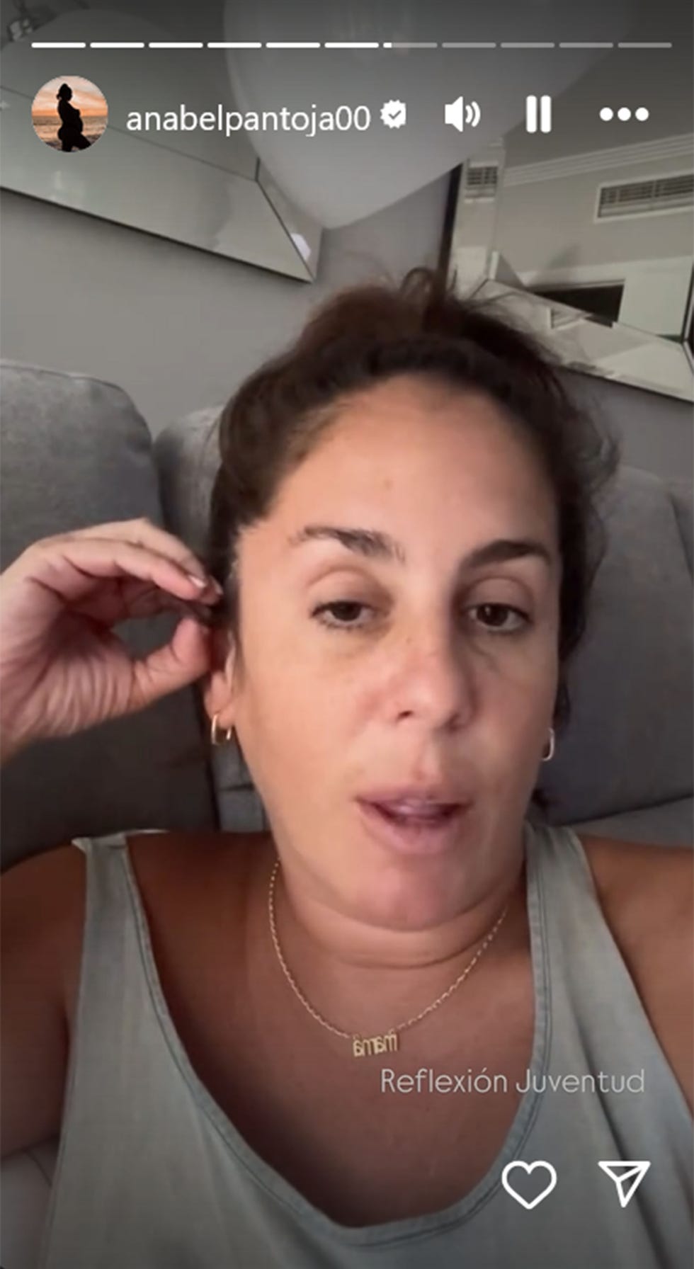 anabel pantoja reflexiona sobre la juventud