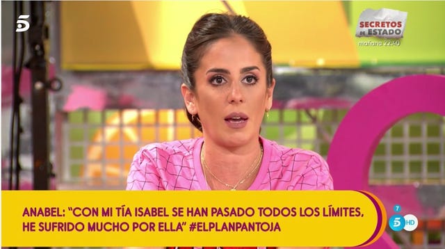 Anabel Pantoja sálvame