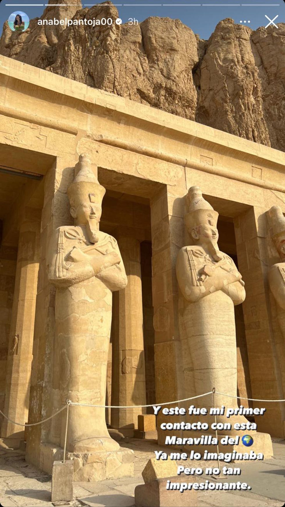 anabel pantoja y yulen pereira de vacaciones en egipto