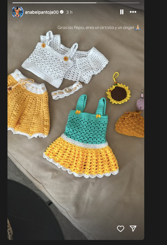 ropa bebé anabel pantoja