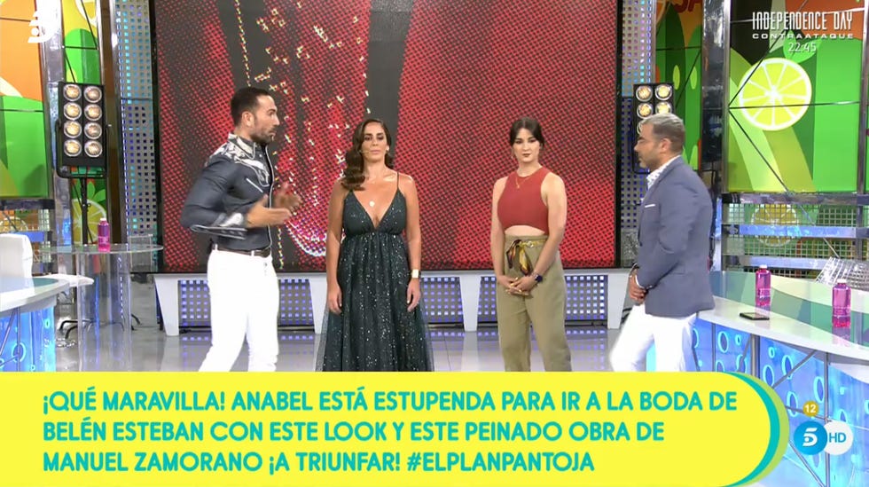Anabel Pantoja, Anabel Pantoja vestido, Rocío Osorno costura