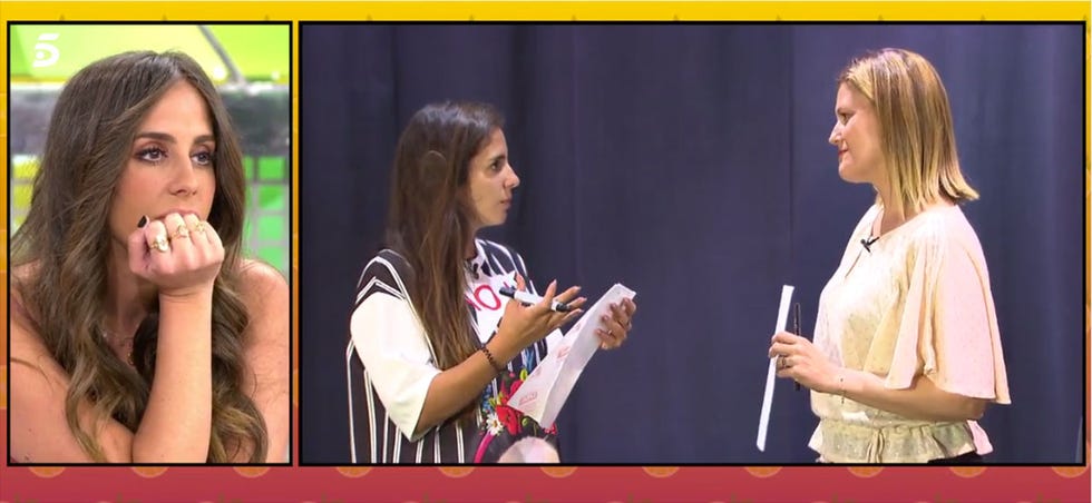 Anabel Pantoja y Cristina Soria en 'Sálvame'
