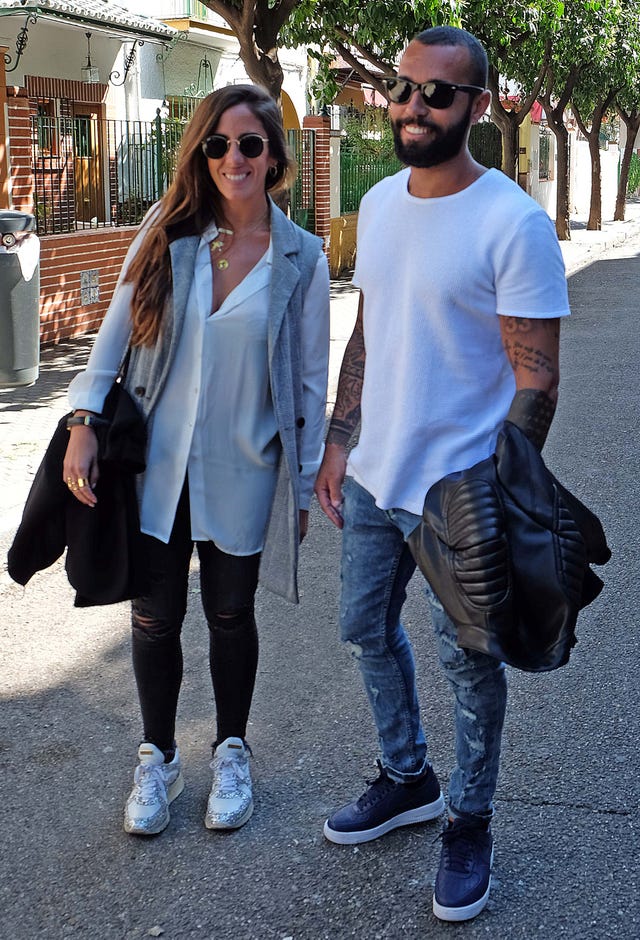 anabel pantoja y su novio, omar sánchez