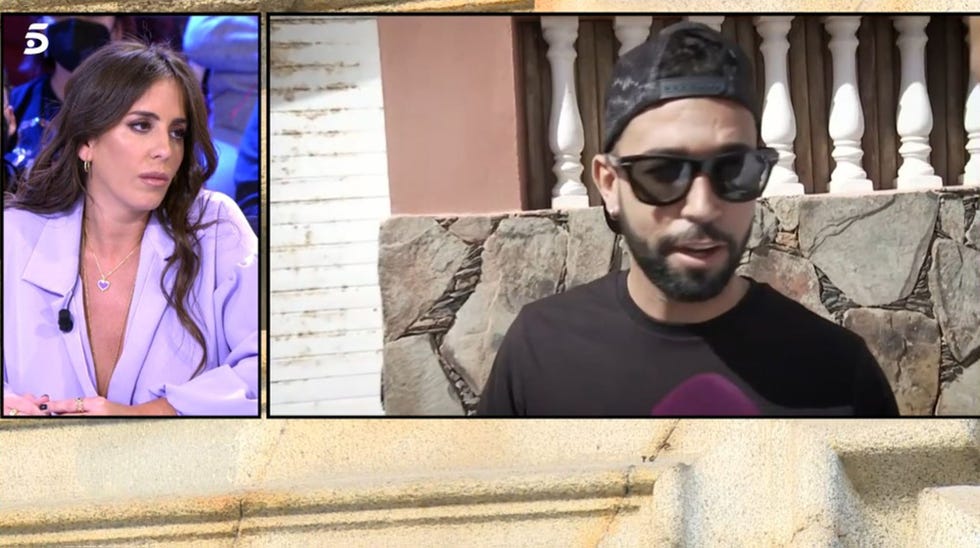 la colaboradora, en el plató de sálvame, escucha a su ex
