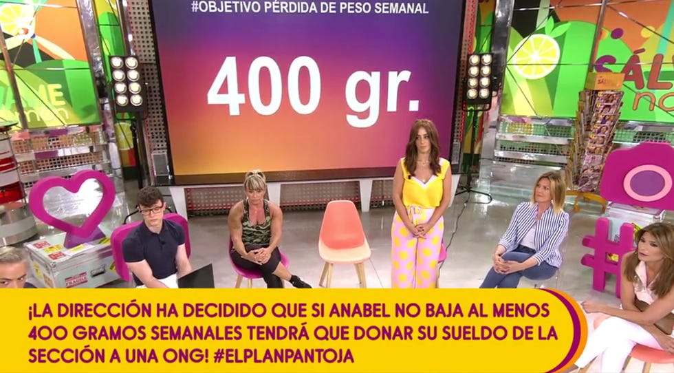 Anabel Pantoja podría quedarse sin parte de su sueldo en 'Sálvame'