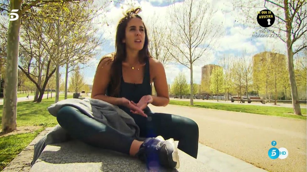 Anabel Pantoja se entrena en el 'Plan Pantoja'