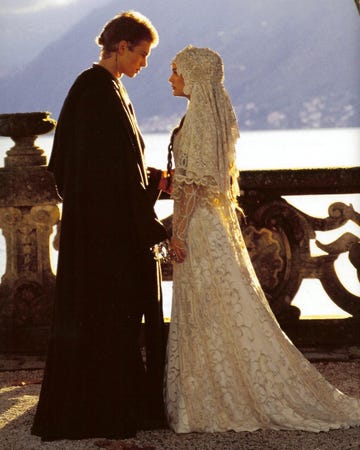 star wars attack of the clones, anakin and padme wedding, hayden christensen, natalie portman