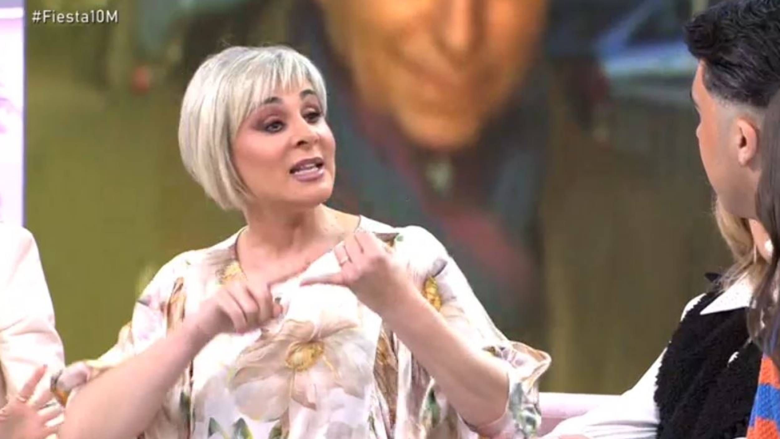 Emma García, obligada a parar Fiesta para frenar a Nieves Herrero y Ana  María Aldón: "Basta ya"