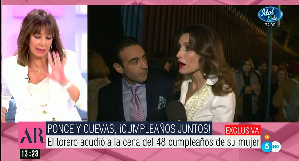 ana rosa quintana tacha de santa a paloma cuevas
