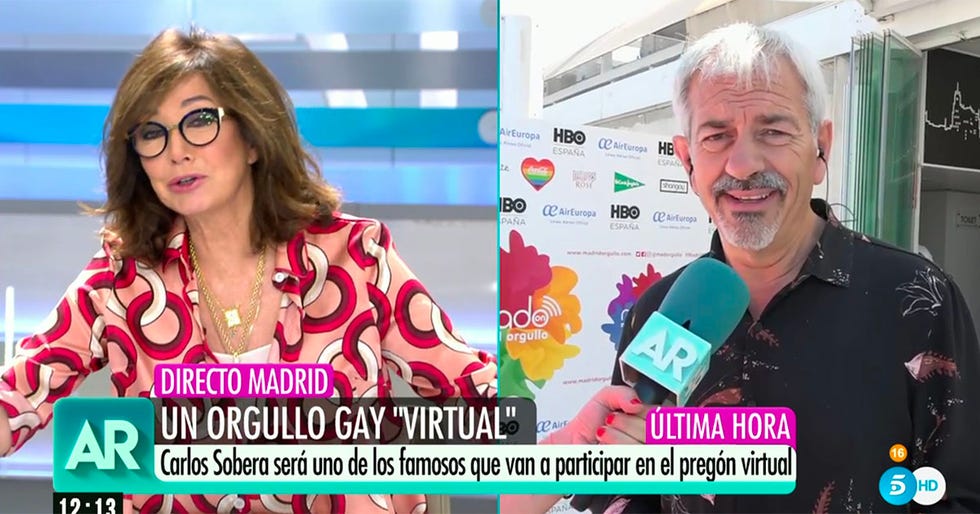 ana rosa quintana pone nervioso a carlos sobera con un comentario picarón