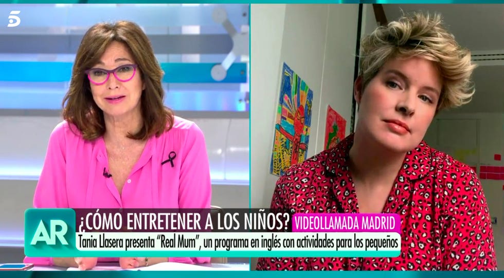 Ana Rosa Quintana habla con Tania Llasera sobre qué hacer con los niños durante la cuarentena