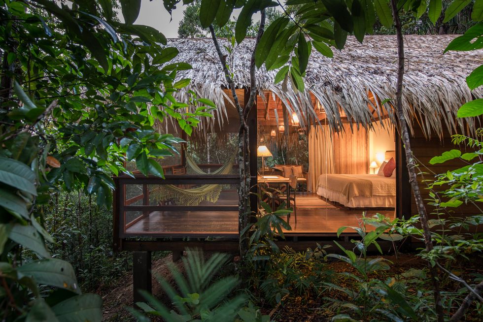 Anavilhanas Jungle Lodge cottage room