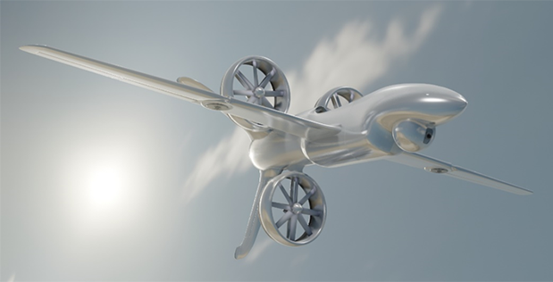 Here Comes Electric-Powered Spy Drone