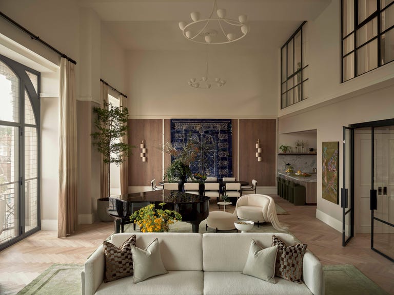 the interiors at the whiteley with art by artiq