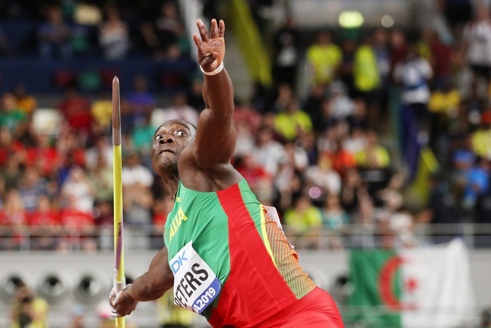 Anderson Peters, de Granada, una isla caribeña de 110.000 habitantes, ganó el oro en jabalina.