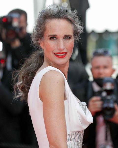 andie macdowell at the 74th annual cannes film festival
