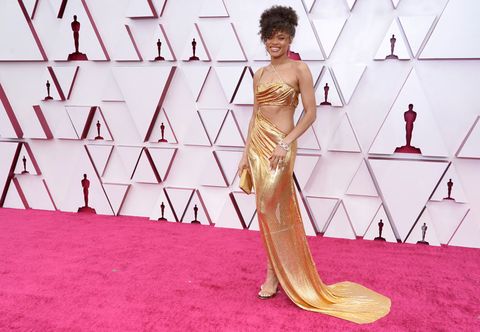 andra day at 93rd annual academy awards arrivals