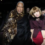 andre leon talley is the author of a new memoir, the chiffon trenches, that touches on his estrangement from his former confidante, anna wintour
