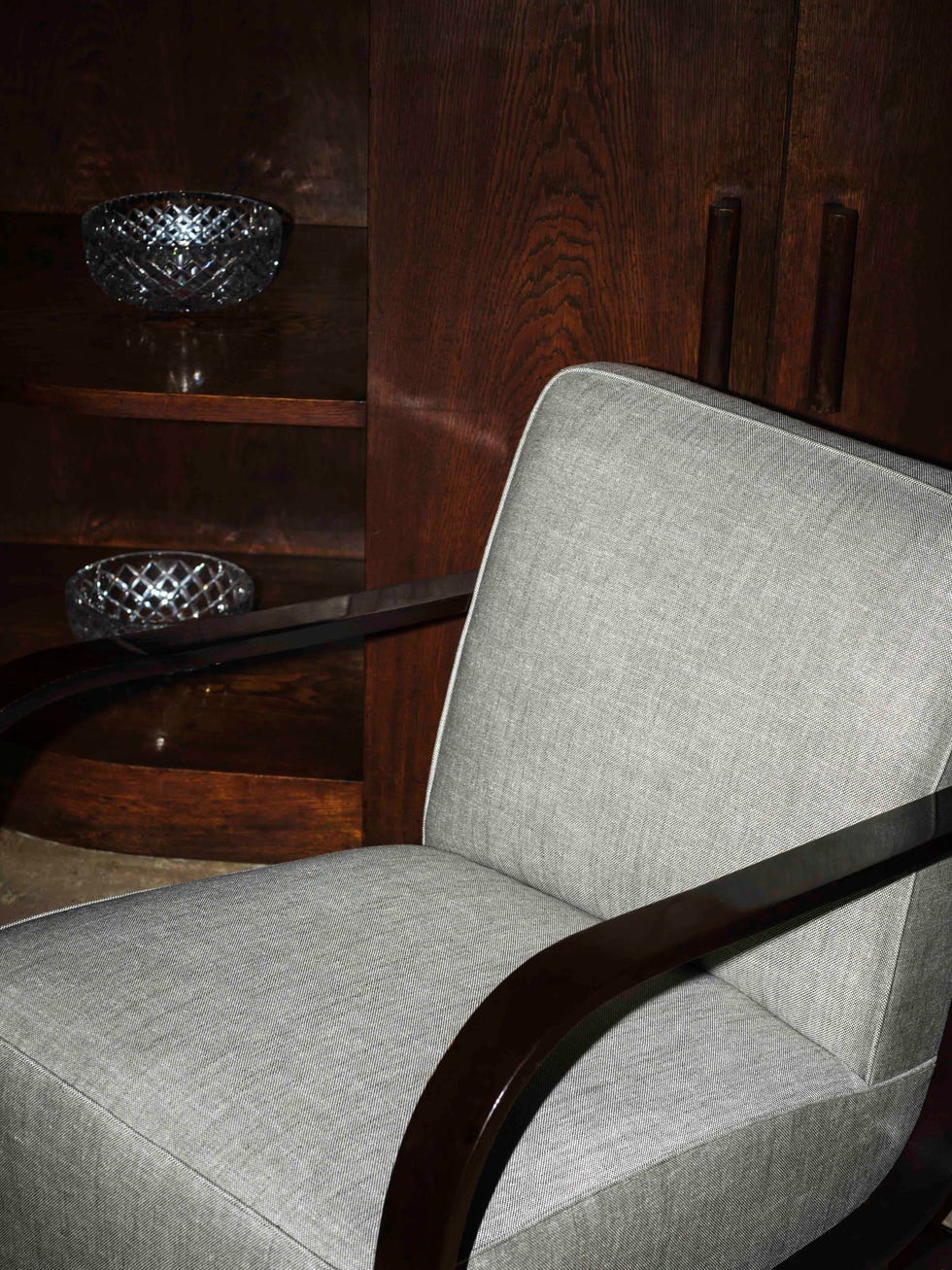'38' chambray fabric by dedar