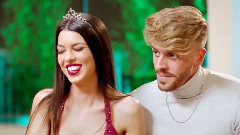 andrea y oscar en la isla de las tentaciones