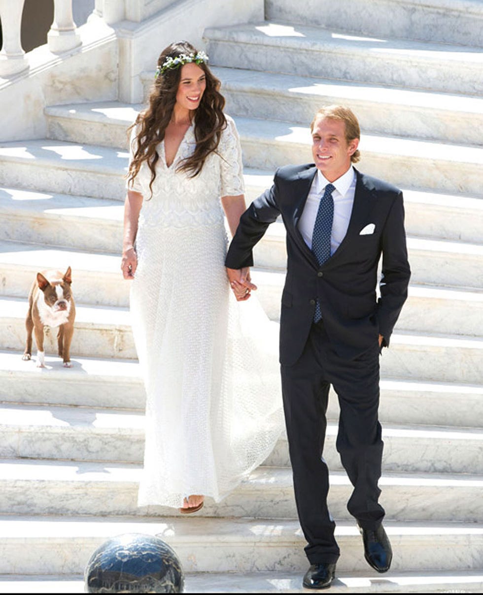 Boda Andrea Casiraghi y Tatiana Santodomingo