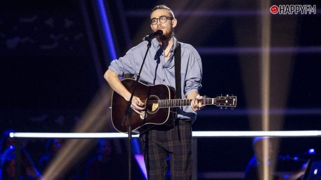 Andrés, finalista de 'La Voz' en el equipo de Pablo López