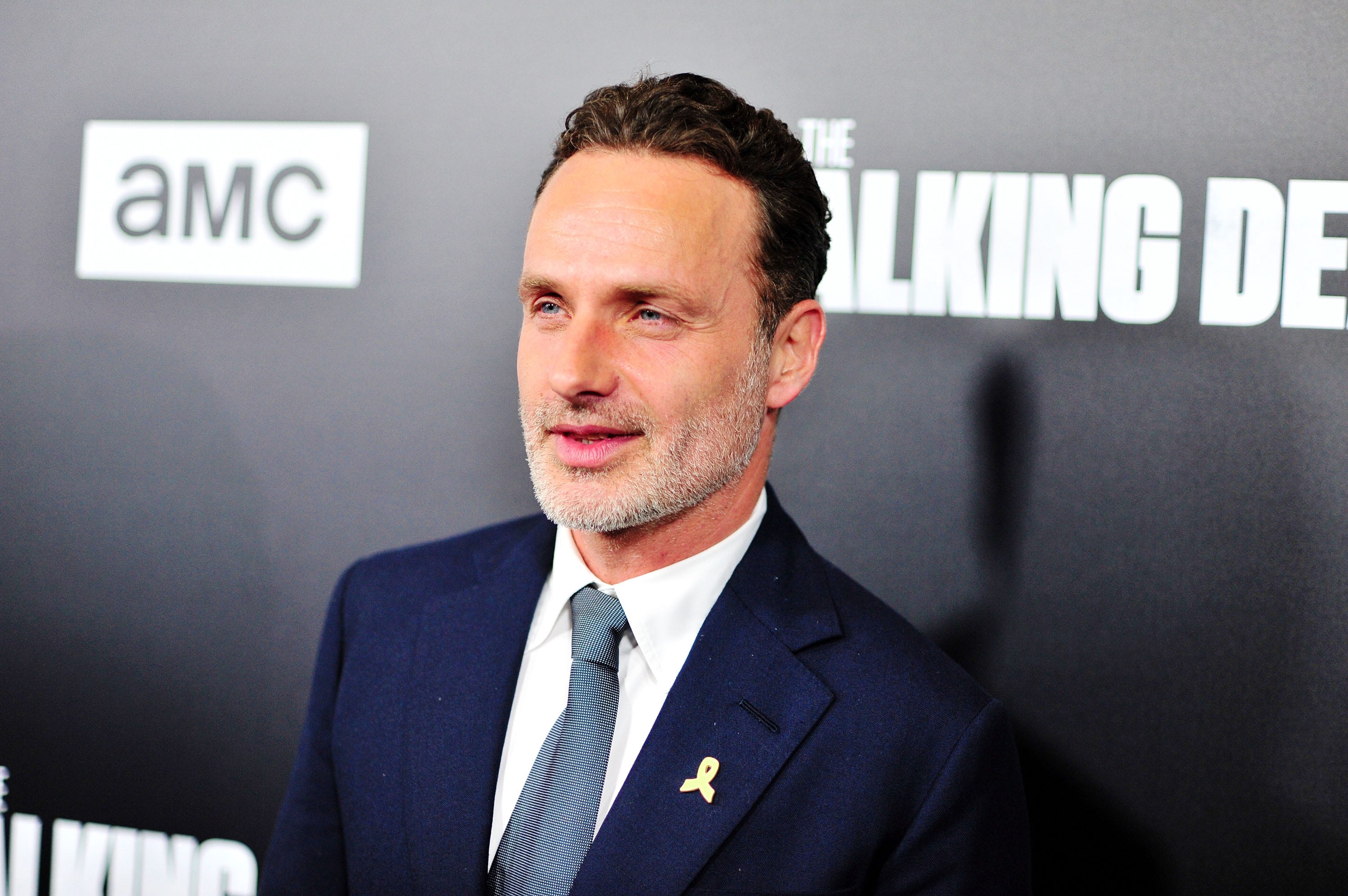 Norman Reedus pranks Walking Dead co-star Andrew Lincoln with glitter