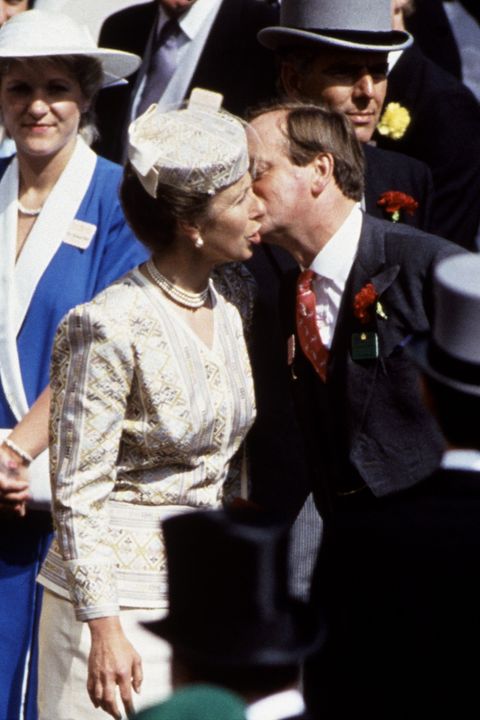 Anne And Parker-bowles Kissing