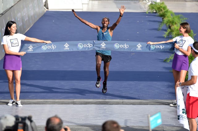 andualem shiferaw bate el récord del maratón de lisboa