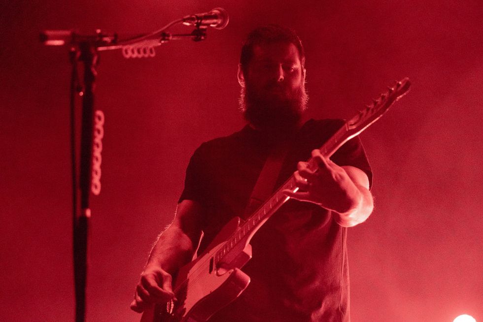 manchester orchestra performs at the moore theatre