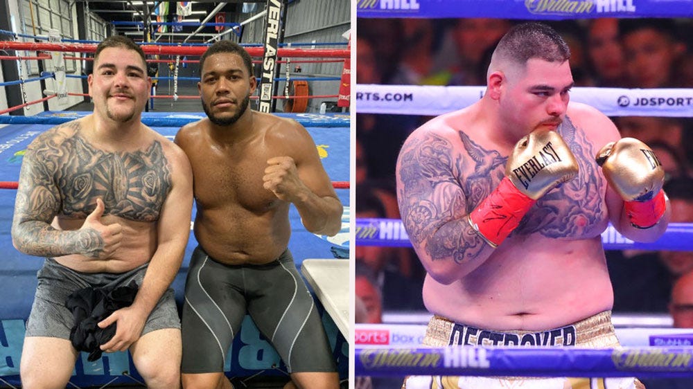 Andy Ruiz сбросил вес