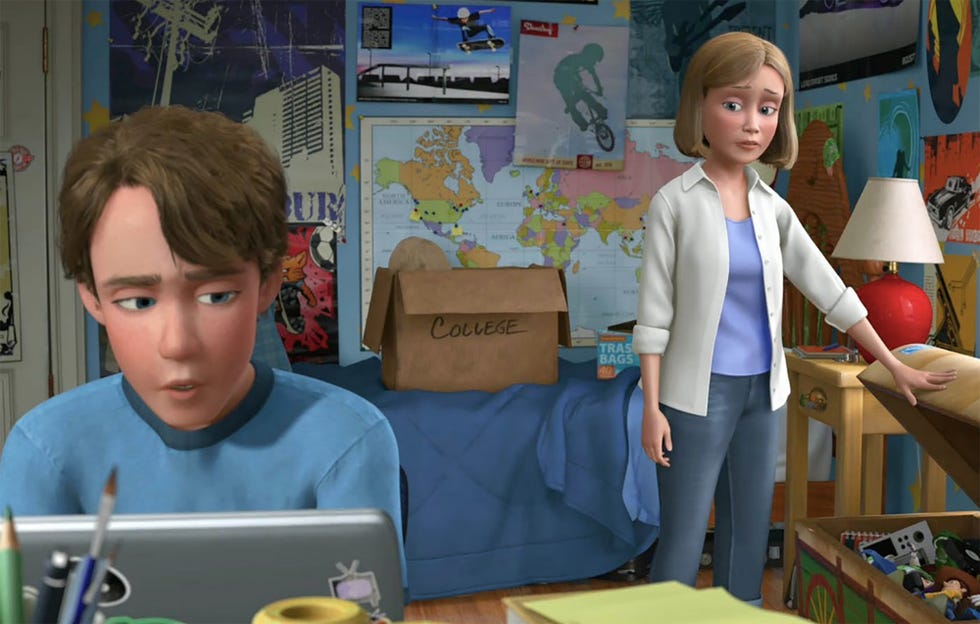 Andy's mum Toy Story 3