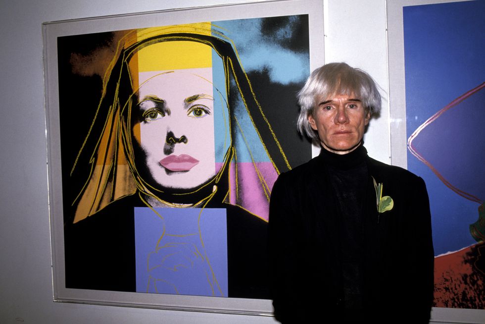 andy warhol opening exhibit july 21, 1984