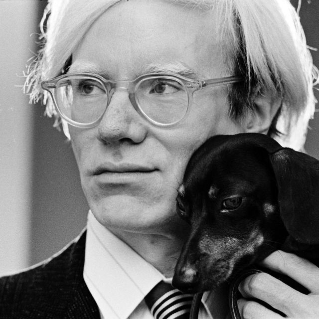 andy warhol and his dog archie