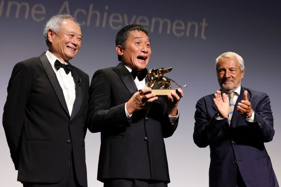 golden lion for lifetime achievement ceremony the 80th venice international film festival