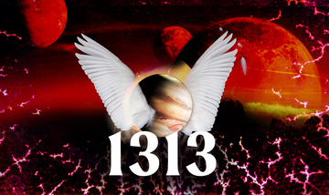 the number 1313 under a winged planet