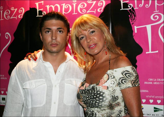 angel cristo junior y barbara rey