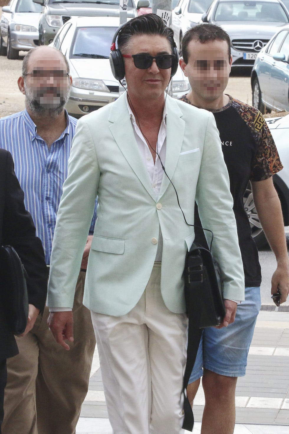 ANGEL GARO ACUDE A DECLARAR AL JUICIO POR VIOLENCIA DOMESTICA